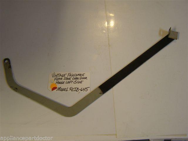 Model RCIB-645 Vintage Frigidaire Flair Stove Oven Door Hinge Left Side Model RCIB-645 Vintage Frigidaire Flair Stove Oven Door Hinge Left Side